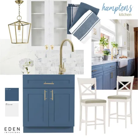 hamptons kitchen Interior Design Mood Board by Edeninteriors on Style Sourcebook