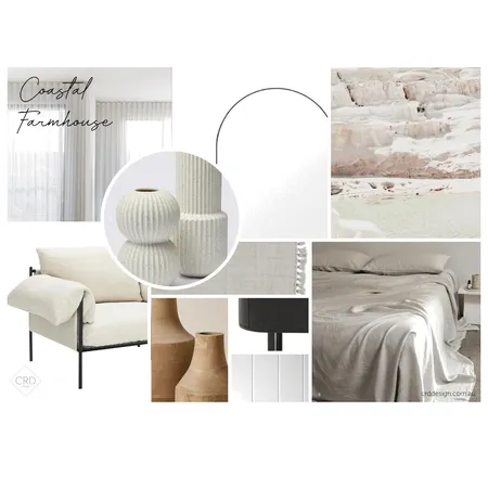 Coastal Farmhouse Bed1 - Interior Design Mood Board by CRD Design on Style Sourcebook