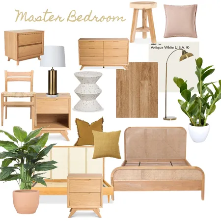 Master Bedroom Interior Design Mood Board by eliza545 on Style Sourcebook