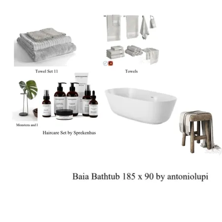 Bathroom Ensuite Interior Design Mood Board by Styleness on Style Sourcebook