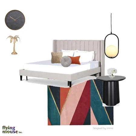 Lesson 1 - Art deco bedroom Interior Design Mood Board by Flyingmouse inc on Style Sourcebook