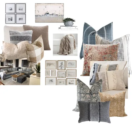 Version 2. Interior Design Mood Board by Oleander & Finch Interiors on Style Sourcebook