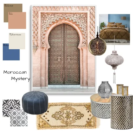 Moroccan Mystery Interior Design Mood Board by Geri Ramsay on Style Sourcebook