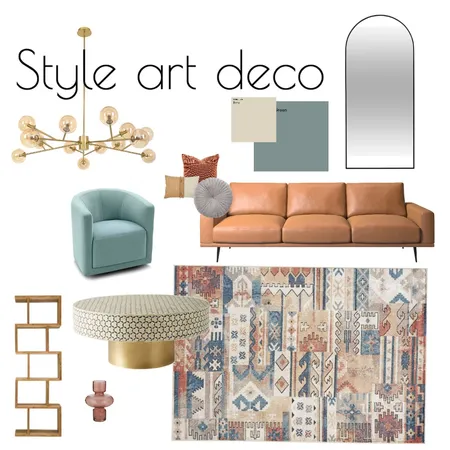 Living - Module 3 b Interior Design Mood Board by thinklikevink on Style Sourcebook
