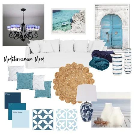 Mediterranean Mood Interior Design Mood Board by Geri Ramsay on Style Sourcebook
