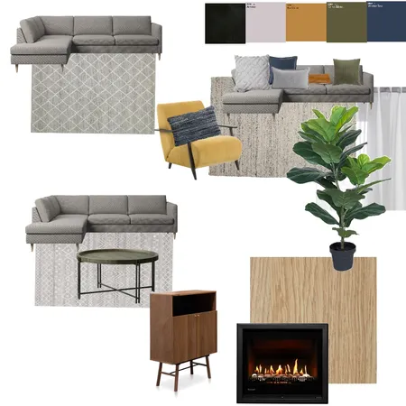 Lounge Room Interior Design Mood Board by Kirsten Brown on Style Sourcebook