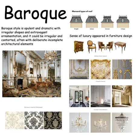 Baroque Interior Design Mood Board by cammyll on Style Sourcebook