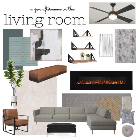 A Zen Afternoon in the Living Room Interior Design Mood Board by tiffanytnniquette1224 on Style Sourcebook
