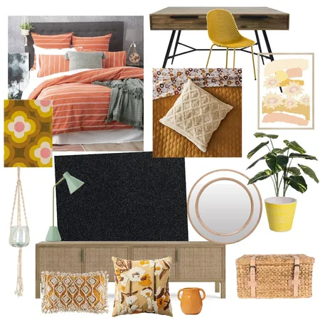 Bedroom 2 Interior Design Mood Board by Kate12345 on Style Sourcebook