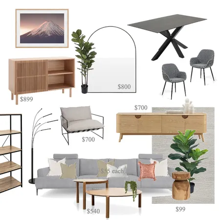 living Interior Design Mood Board by sammymoody on Style Sourcebook