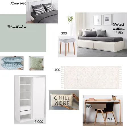 חדר אורחים הדירה בגבעתיים Interior Design Mood Board by michalwk on Style Sourcebook