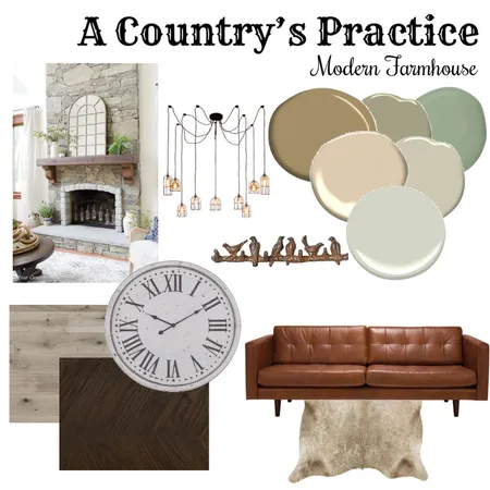 A Country’s Practice - Modern Farmhouse Interior Design Mood Board by Joycey on Style Sourcebook