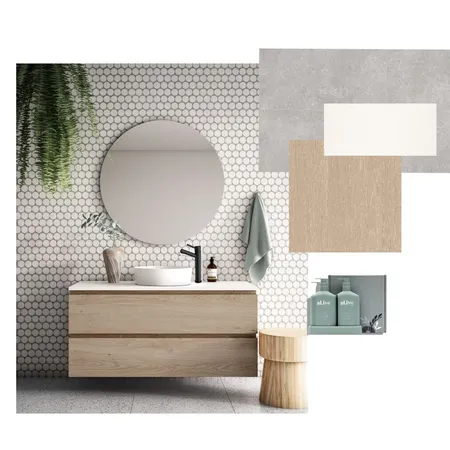 Powder Room Interior Design Mood Board by The Rustic Brick on Style Sourcebook