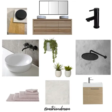 bathroom Interior Design Mood Board by sophiegehl on Style Sourcebook
