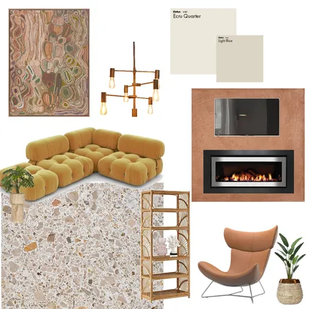 Assesment 1.2 - Living Room Interior Design Mood Board by ella-bleu_ford on Style Sourcebook