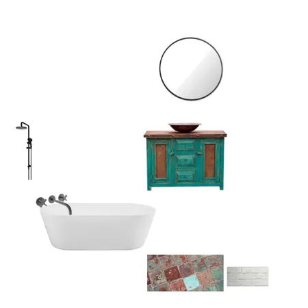 Coastal Bathroom Interior Design Mood Board by NancyO on Style Sourcebook