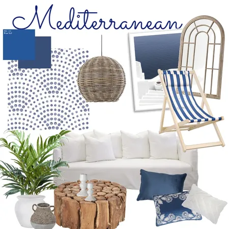 Mediterranean Interior Design Mood Board by SammyL on Style Sourcebook