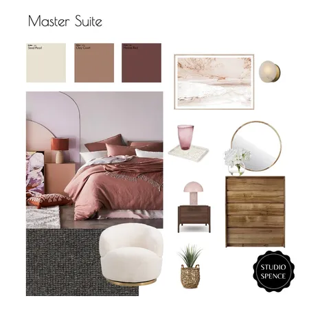 Oakura Master Suite Interior Design Mood Board by studio spence on Style Sourcebook