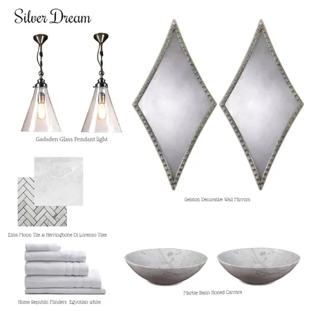 Silver Dreaming Interior Design Mood Board by Geri Ramsay on Style Sourcebook