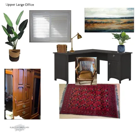 Upper Large Study - Desk Area Interior Design Mood Board by Sheridan Interiors on Style Sourcebook