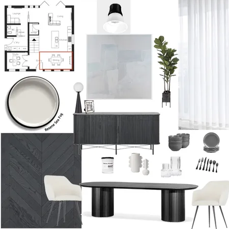 Dinning Room Module 9 Interior Design Mood Board by danielmel on Style Sourcebook