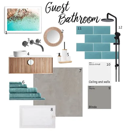 Bathroom Interior Design Mood Board by Abby Smerdon on Style Sourcebook