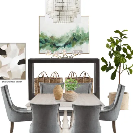 Cortney Lamew Dining Room View 2 Interior Design Mood Board by DecorandMoreDesigns on Style Sourcebook