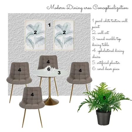 MODERN DINING AREA Interior Design Mood Board by kokila teotia on Style Sourcebook