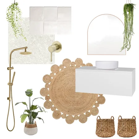 White bathroom Interior Design Mood Board by Vienna Rose Interiors on Style Sourcebook