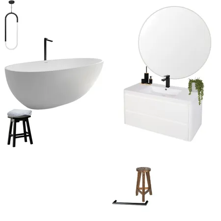 Minimalist Bathroom Interior Design Mood Board by nsdesign on Style Sourcebook