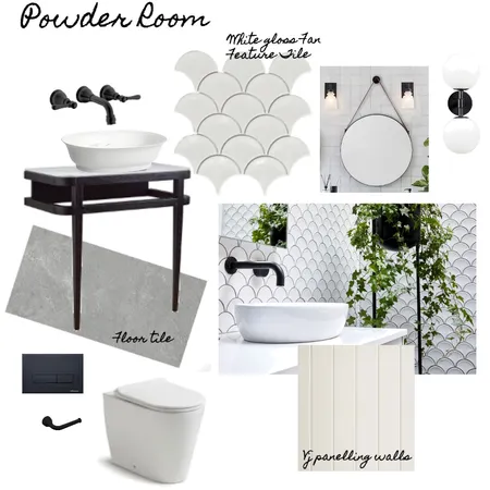 Powder 1&2 Interior Design Mood Board by Genie on Style Sourcebook