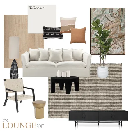 T&W Lounge Room Interior Design Mood Board by Mandy Wood on Style Sourcebook