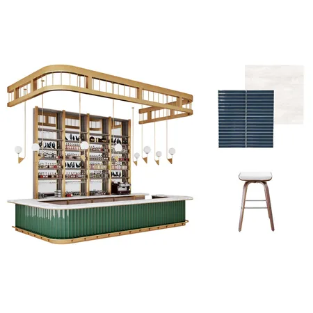 bar Interior Design Mood Board by Daphne Mauricio on Style Sourcebook