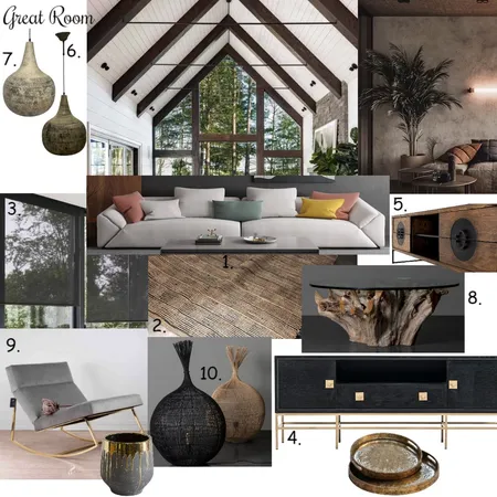 Warwick - Great Room Interior Design Mood Board by Kiara on Style Sourcebook