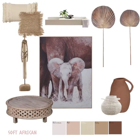 SOFT AFRICAN Interior Design Mood Board by LOLITA on Style Sourcebook