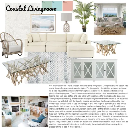 coastal living room Interior Design Mood Board by myleahkay on Style Sourcebook