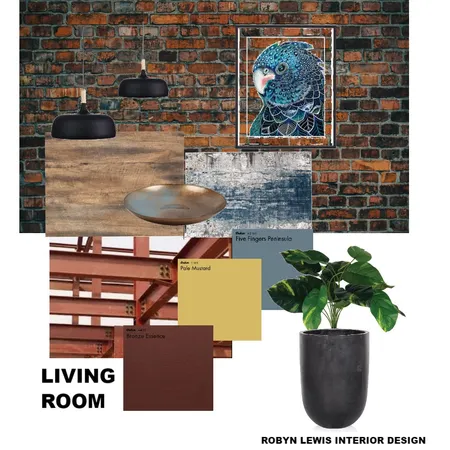 SAMPLE BOARD LIVING Interior Design Mood Board by RobynLewisCourse on Style Sourcebook