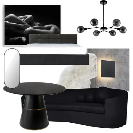 black Interior Design Mood Board by alana1810 on Style Sourcebook