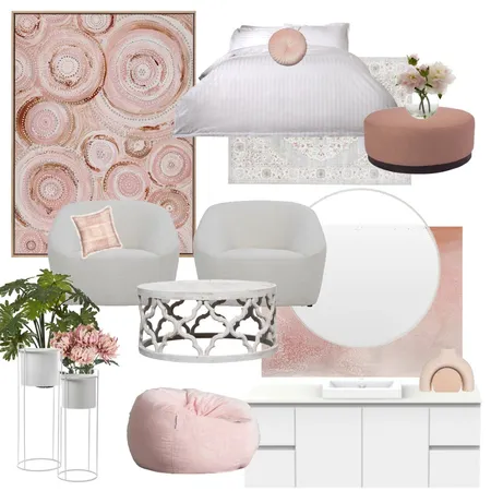 pink Interior Design Mood Board by alana1810 on Style Sourcebook