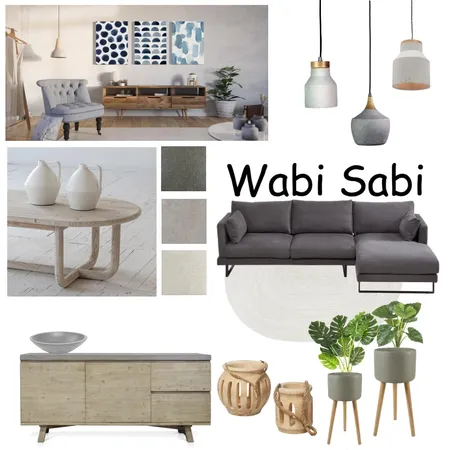 Wabi Sabi Interior Design Mood Board by Di Taylor Interiors on Style Sourcebook