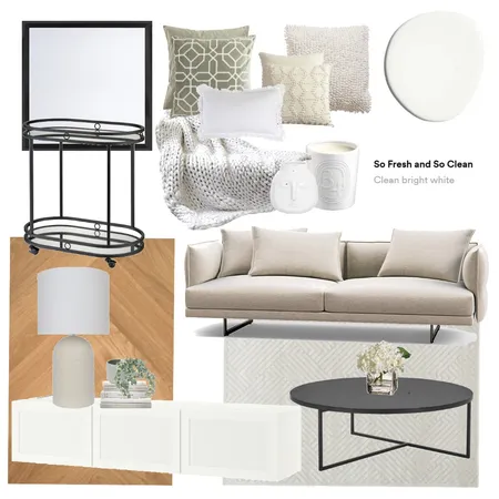 Living Interior Design Mood Board by mweddell on Style Sourcebook