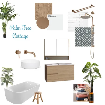 Palm Tree Cottage Interior Design Mood Board by Northern Rivers Bathroom Renovations on Style Sourcebook
