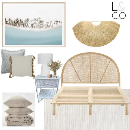 Bed 2 Interior Design Mood Board by Linden & Co Interiors on Style Sourcebook
