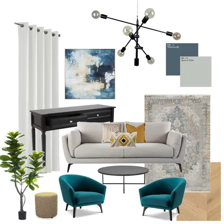 Living Room Interior Design Mood Board by styledbyaprilbb on Style Sourcebook