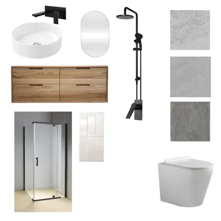 Ensuite Interior Design Mood Board by LachPaige on Style Sourcebook