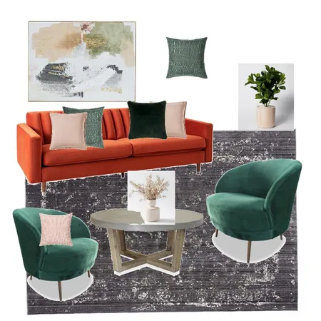 Hair Salon Waiting Room Interior Design Mood Board by Desire Design House on Style Sourcebook