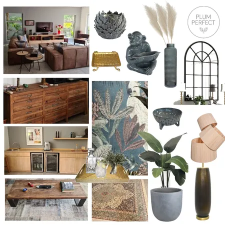 Dearling Man Cave #1 Interior Design Mood Board by plumperfectinteriors on Style Sourcebook