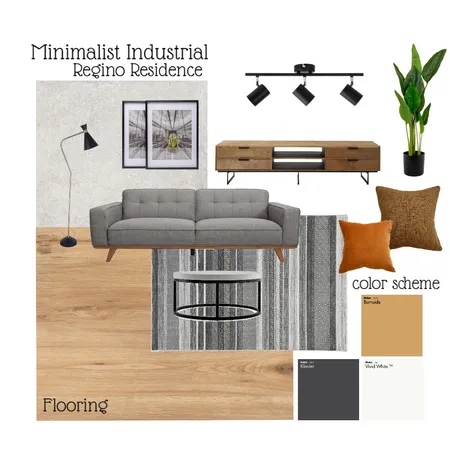 Minimalist industrial Interior Design Mood Board by escancheta on Style Sourcebook