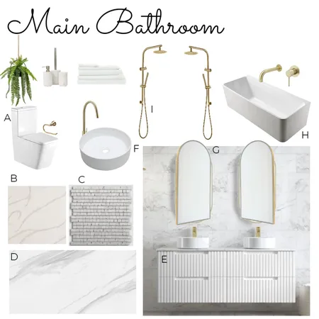 Kingham Bathrooms Interior Design Mood Board by MadelineK on Style Sourcebook