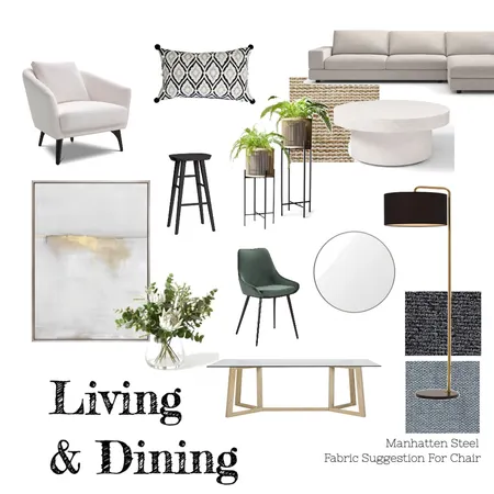 Lounge Room Interior Design Mood Board by Boutique Yellow Interior Decoration & Design on Style Sourcebook
